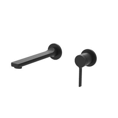 Newarc Bold Ankastre Lavabo Bataryası Siyah