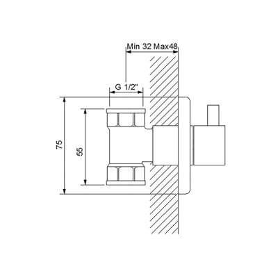 Newarc Maximal Stop Valf Altın