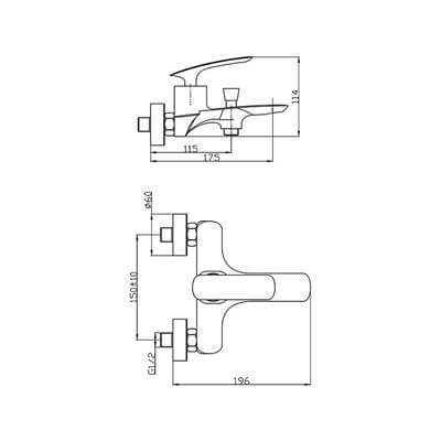 Newarc Slim Banyo Bataryası