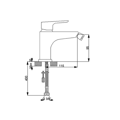 Newarc Loft Bide Bataryası Siyah