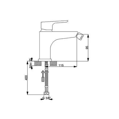 Newarc Loft Bide Bataryası Krom
