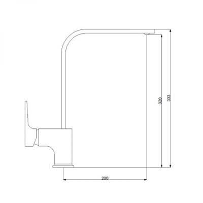 Newarc Aqua Köşe Borulu Evye Bataryası