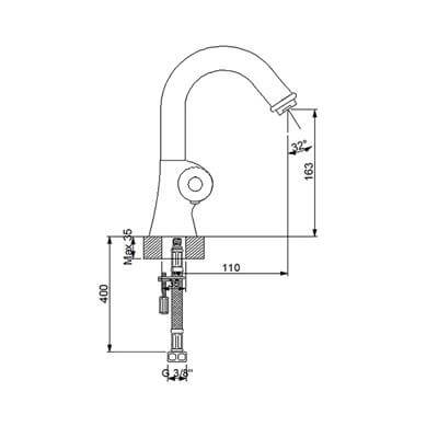 Newarc Tekno Termostatik Lavabo Bataryası