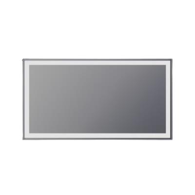 Orka Style 125x65 cm Krom Çerçeveli LED’li Ayna