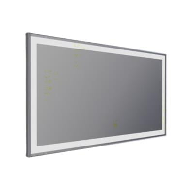 Orka Style 125x65 cm Krom Çerçeveli LED’li Ayna