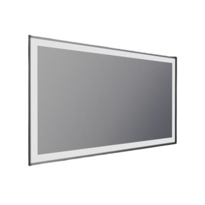 Orka Style 125x65 cm Siyah Çerçeveli LED’li Ayna