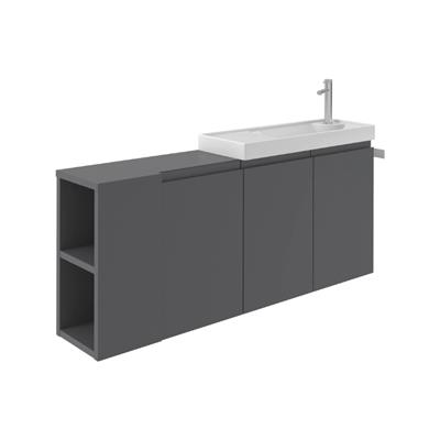 Orka Ferla Banyo Dolabı Alt Modül