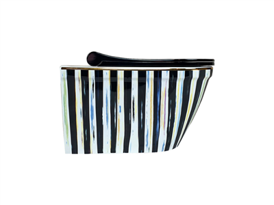Pure Concept Stripe Kanalsız Asma Klozet Kapak Dahil