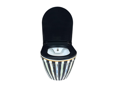 Pure Concept Stripe Kanalsız Asma Klozet Kapak Dahil