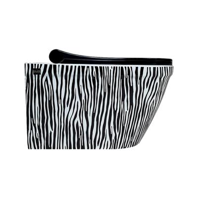 Pure Concept Zebra Kanalsız Asma Klozet Kapak Dahil