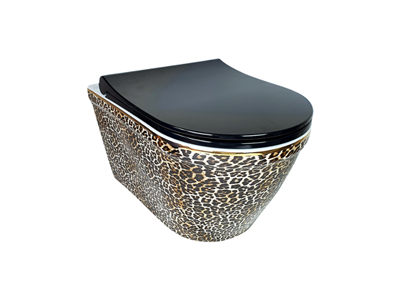 Pure Concept Leopar Kanalsız Asma Klozet Kapak Dahil