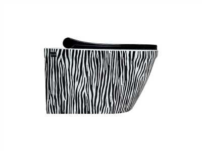 Pure Concept Zebra Kanalsız Asma Klozet Kapak Dahil