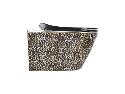 Pure Concept Leopar Kanalsız Asma Klozet Kapak Dahil