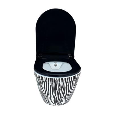 Pure Concept Zebra Kanalsız Asma Klozet Kapak Dahil