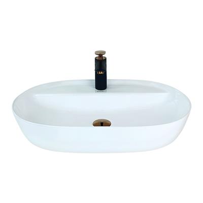 Pure Concept Beyaz Tezgah Üstü Çanak Lavabo