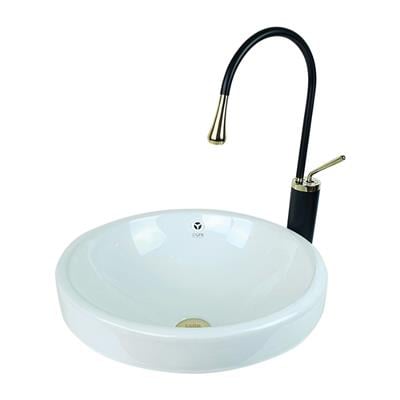 Pure Concept Beyaz Tezgah Üstü Çanak Lavabo