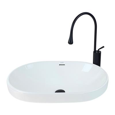 Pure Concept Beyaz Yarı Ankastre Çanak Lavabo