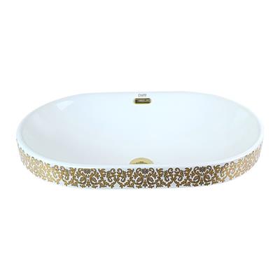 Pure Concept Beyaz Altın Yarı Ankastre Lavabo