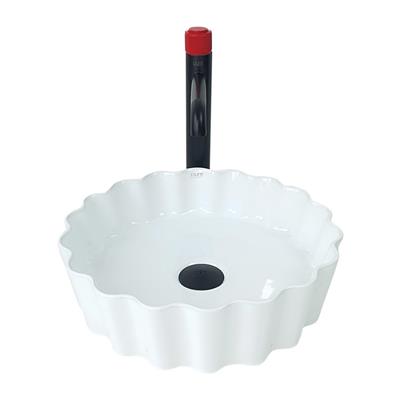 Pure Concept Beyaz Tezgah Üstü Çanak Lavabo