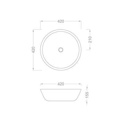 Pure Concept Alaçatı Dekoratif Çanak Lavabo