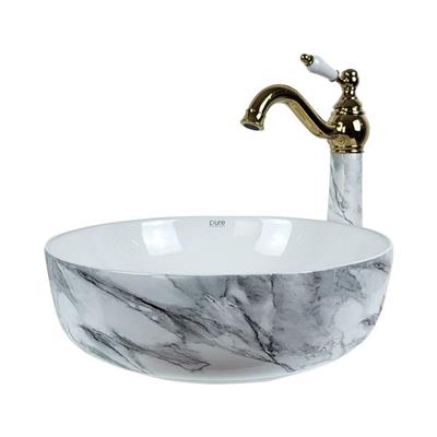 Pure Concept Calacatta 42 cm Çanak Lavabo