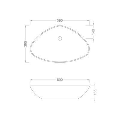 Pure Concept Dekoratif Tezgah Üstü Çanak Lavabo