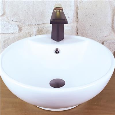 Pure Concept Beyaz Tezgah Üstü Çanak Lavabo