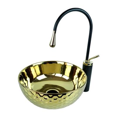 Pure Concept Altın Tezgah Üstü Çanak Lavabo