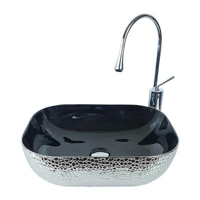 Pure Concept Crocodile Gümüş Çanak Lavabo