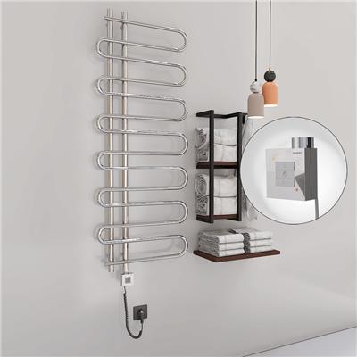 ZANTE Elektirikli Havlupan 600x1400 Krom (KTX1 Termostat) 300W