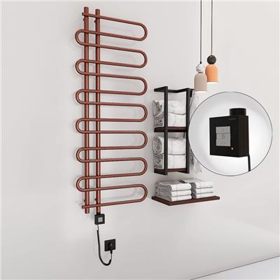 ZANTE Elektirikli Havlupan 600x1400 Bakır Eskitme (KTX1 Termostat) 300W
