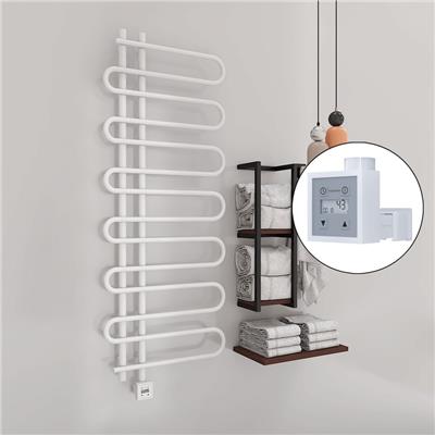 ZANTE Elektirikli Havlupan 600x1400 Beyaz (KTX3 Termostat) 600W
