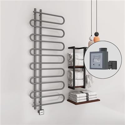 ZANTE Elektirikli Havlupan 600x1400 Antrasit (KTX3 Termostat) 600W
