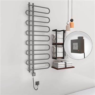 ZANTE Elektirikli Havlupan 600x1400 Antrasit (KTX1 Termostat) 600W