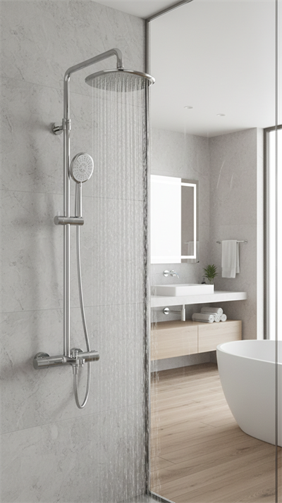 Roca Salina Termostatik Banyo Kolonu Krom