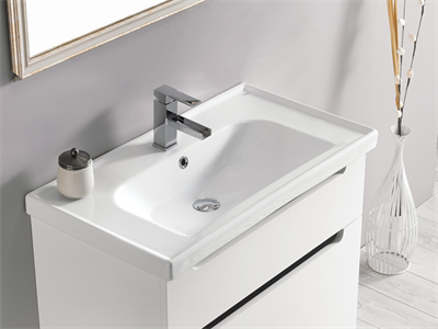 Turkuaz Frame 80x45 Cm Etajerli Lavabo