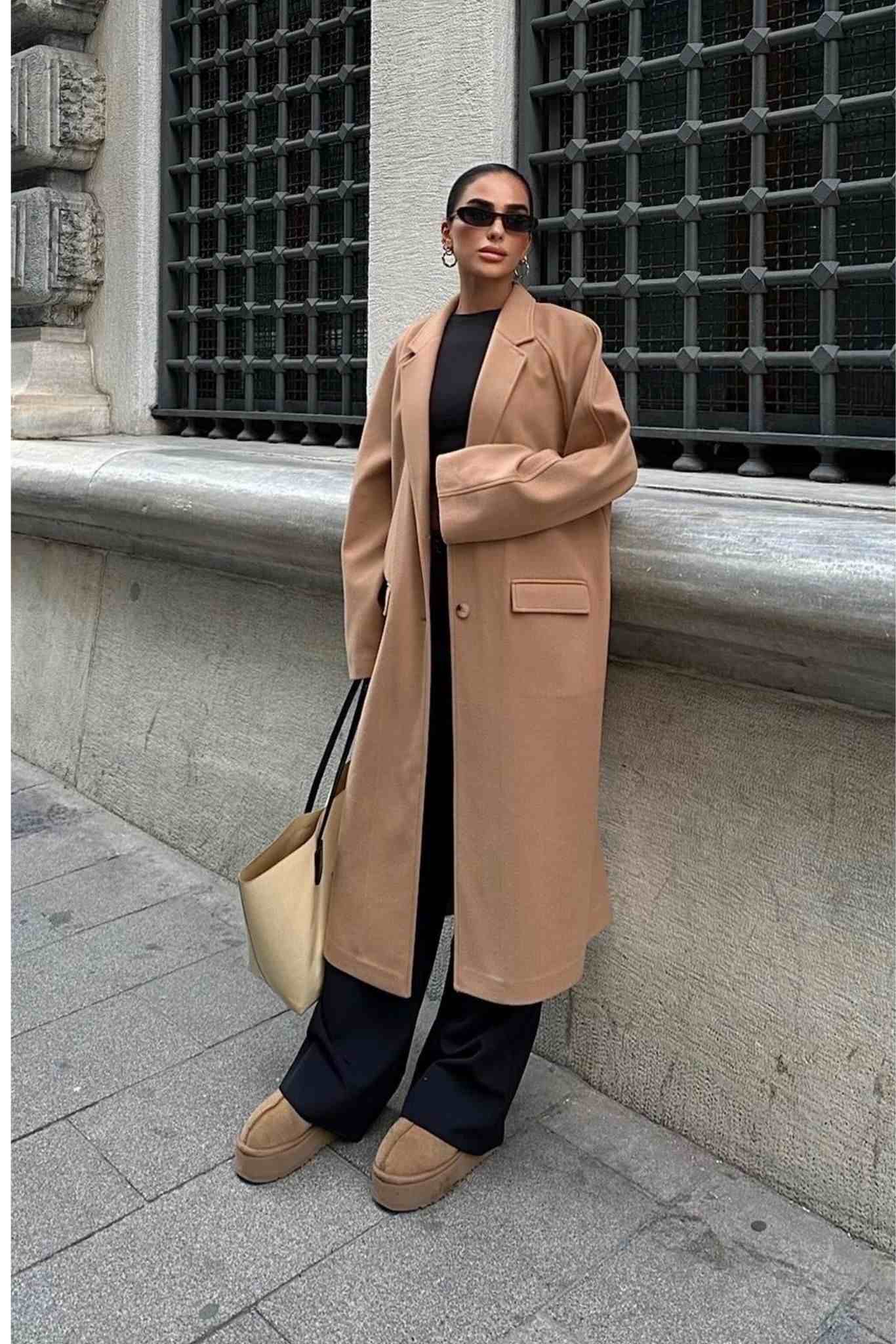 Brown Wool Coat