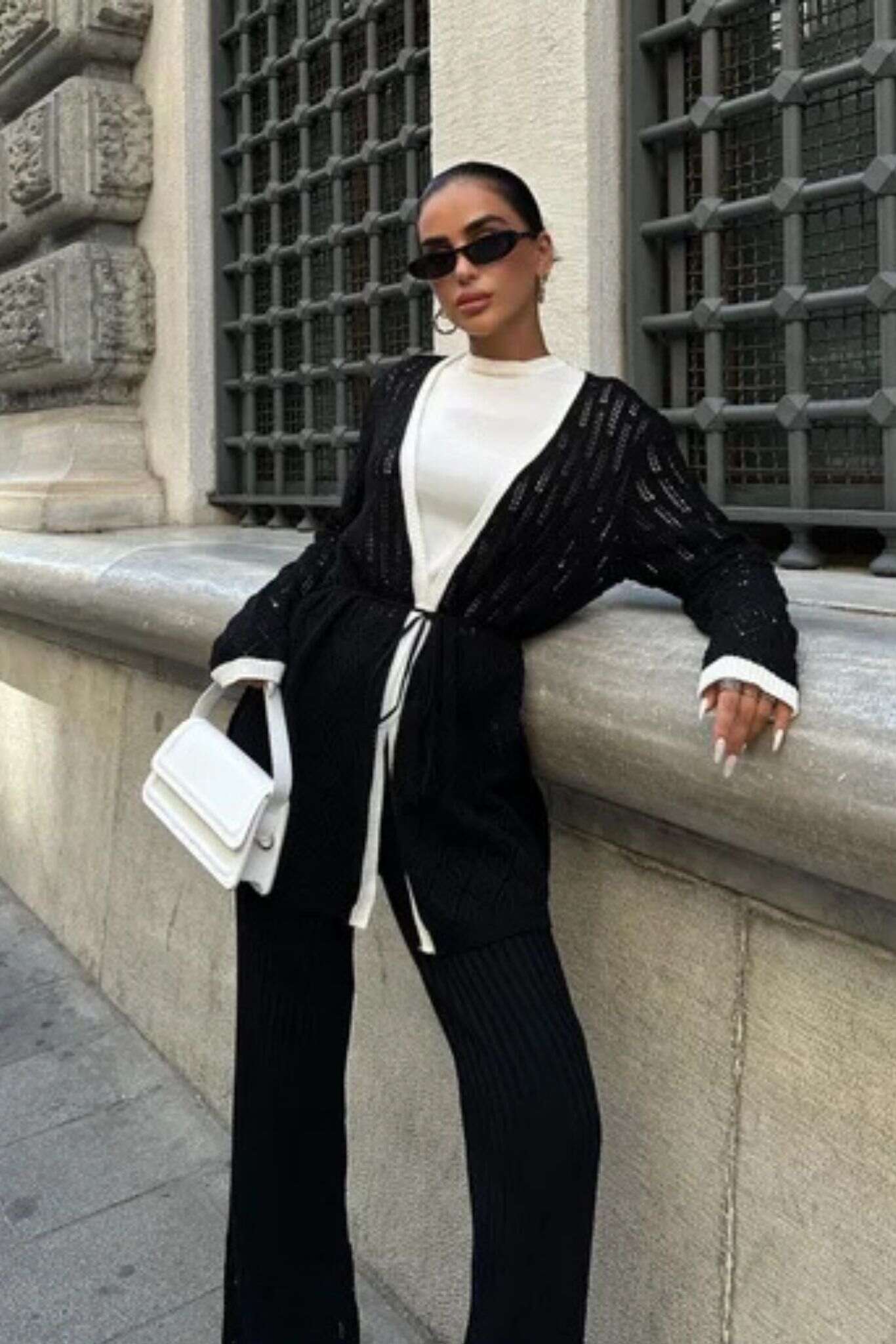 openwork suit