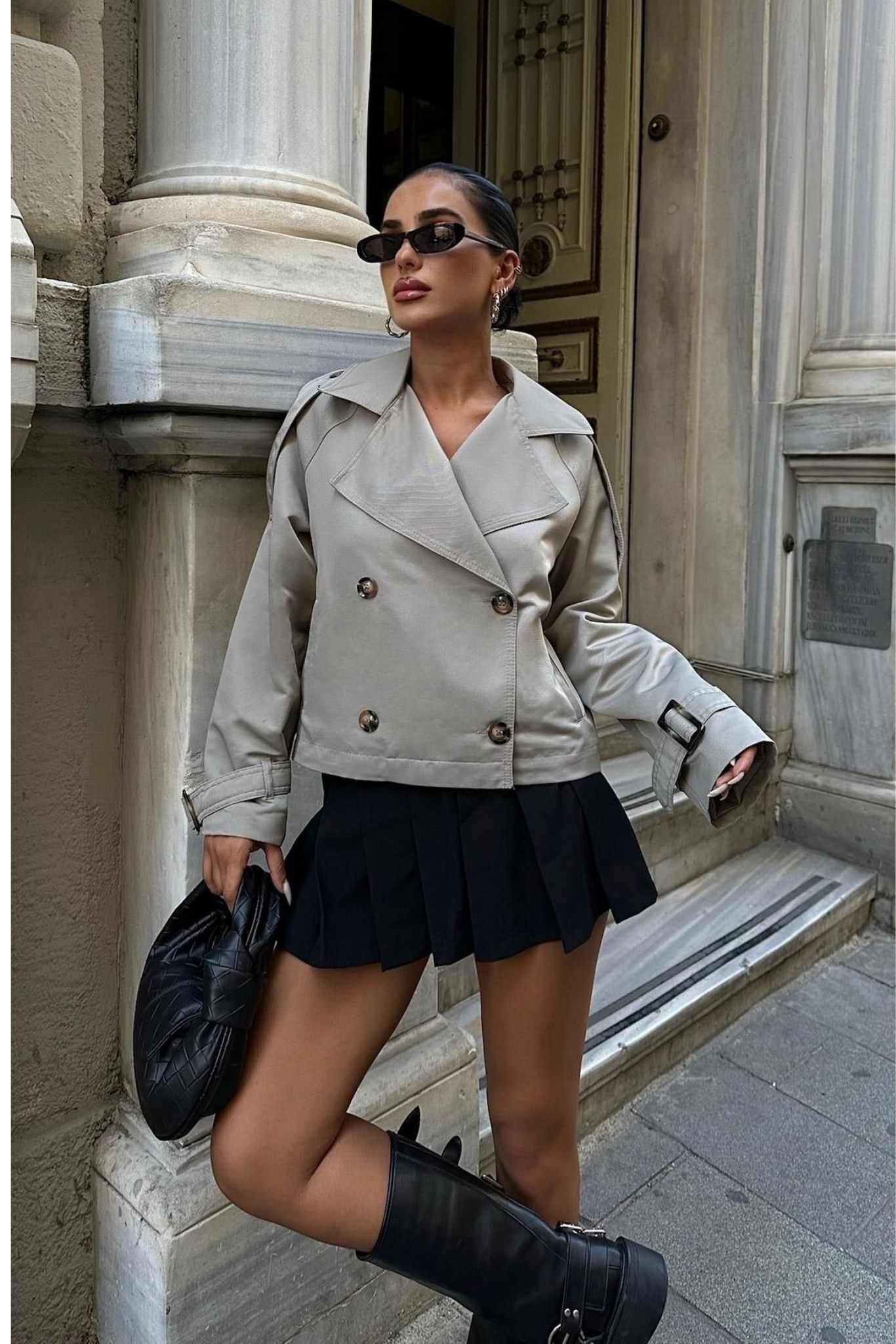 Short Trench Coat