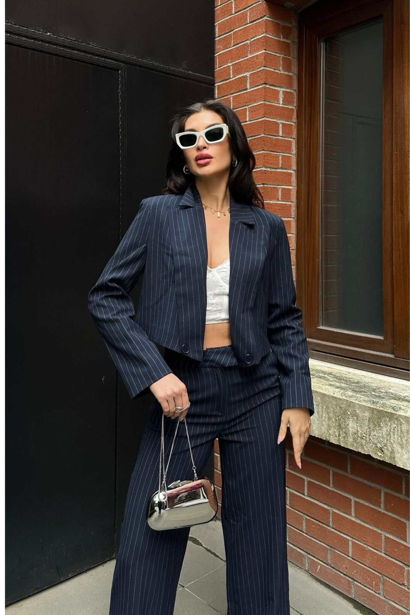Striped Trouser Set