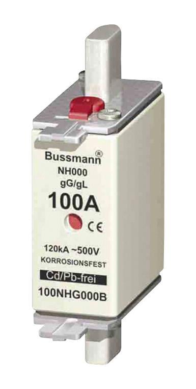 80NHG000B NH Sigorta 00(000)-Boy, gG/gL, 500V, 120kA - 80 A