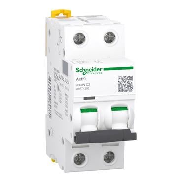 Acti9 iC60N 2P 2A, 6kA C eğrisi Otomat