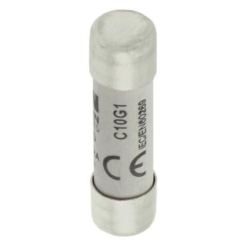 C10G1 Silindirik Sigorta 10x38, gG/gL, 500V, 120kA - 1A