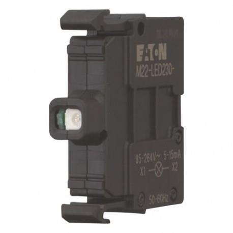 M22-LED230-W Buton Aksesuarı: LED Soketi, 230V LED'li, Beyaz