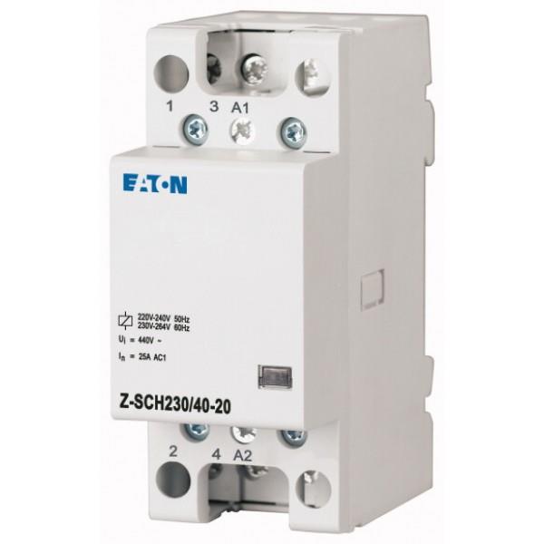 Z-SCH230/40-20 Ray Tipi Kontaktör 40A 230VAC, 2NA