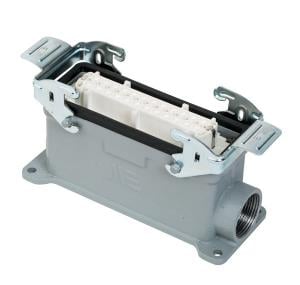 24x16A. ÇOKLU DUVAR PRİZİ METAL MANDALLI