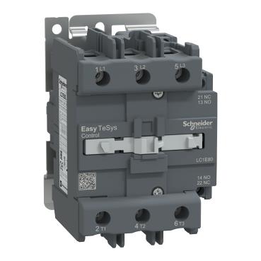 EasyPact TVS Kontaktör 3P 80A 220VAC 50Hz 1NA1NK