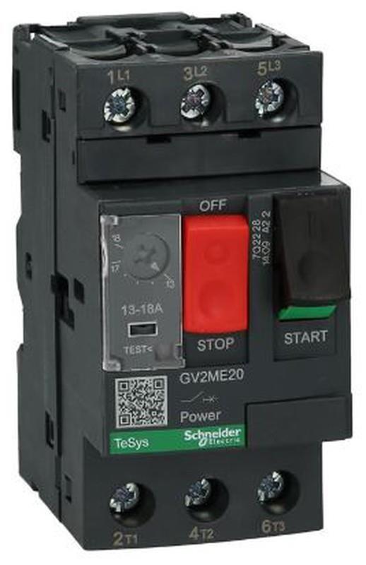 GV2ME MOTOR CB THERM/MAG 13-18A ROCKER