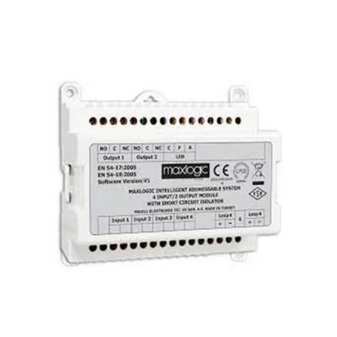Maxlogic Akıllı Adresli Röle Kontrol Modülü, 8 Çıkışlı