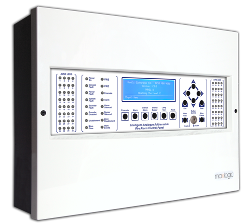 Maxlogic Akıllı Adresli Yangın Alarm Santralı, 1 Çevrim, 127 Adres